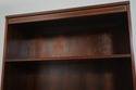 68761: Pair Inlaid Mahogany Open Bookcase Cabinets