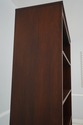 68761: Pair Inlaid Mahogany Open Bookcase Cabinets