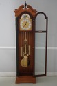 68753: Colonial Empire Style Walnut Grandfather Cl
