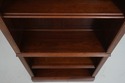 68762: KLING Cherry Open Bookcase Cabinet w. Adjus