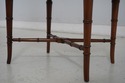 68795: Vintage Cherry & Brass Tray Table