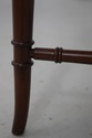 68795: Vintage Cherry & Brass Tray Table