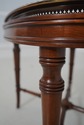68795: Vintage Cherry & Brass Tray Table