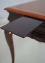 L68764: KINDEL Varney Mahogany Leather Top Table O