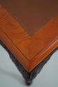 L68764: KINDEL Varney Mahogany Leather Top Table O