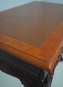 L68764: KINDEL Varney Mahogany Leather Top Table O
