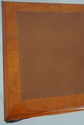L68764: KINDEL Varney Mahogany Leather Top Table O
