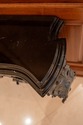 F68900: Custom Iron Work & Bronze Marble Top Conso
