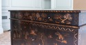68911: Chinoiserie Paint Decorated Auto Lift TV Ca