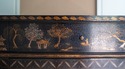 68911: Chinoiserie Paint Decorated Auto Lift TV Ca