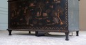 68911: Chinoiserie Paint Decorated Auto Lift TV Ca