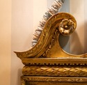 F68917: Period Antique Chippendale Gold Finish 18t