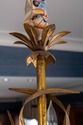 F68897/98: Pair of Vintage Italian Toleware Chande