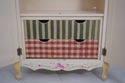 F64517EC: Whimsical Hand Painted Finish 2 Door Bed