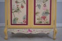 F64517EC: Whimsical Hand Painted Finish 2 Door Bed