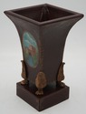LF73544: Pair Of Toleware Urns Cachepots