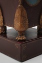 LF73544: Pair Of Toleware Urns Cachepots