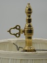 F73546: BALDWIN Brass 2 Arm Bouillotte Lamp