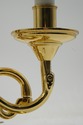 F73546: BALDWIN Brass 2 Arm Bouillotte Lamp