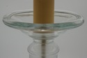 F73545: SPEER Pair Of Brass & Blown Glass Tower La