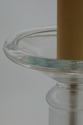 F73545: SPEER Pair Of Brass & Blown Glass Tower La