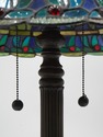 LF73420: DALE TIFFANY INC Stained Leaded Glass Lam