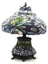 LF73419: Tiffany Style Stained Leaded Glass Lamp