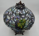LF73419: Tiffany Style Stained Leaded Glass Lamp