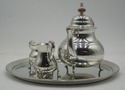 F73348: KIRK Stieff Pewter Colonial Williamsburg T