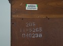 F73512: ETHAN ALLEN Georgian Court Cherry Bedroom 