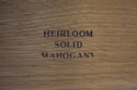73668: LINK TAYLOR Heirloom Mahogany Nightstand