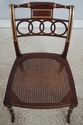 73667: BAKER Regency Style Cane Seat Chair