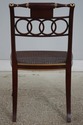 73667: BAKER Regency Style Cane Seat Chair