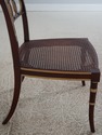 73667: BAKER Regency Style Cane Seat Chair