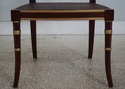 73667: BAKER Regency Style Cane Seat Chair
