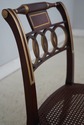 73667: BAKER Regency Style Cane Seat Chair