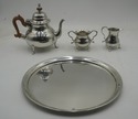 F73348: KIRK Stieff Pewter Colonial Williamsburg T