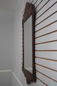F73621: Flame Mahogany Chippendale Style Wall Mirr