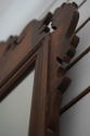 F73621: Flame Mahogany Chippendale Style Wall Mirr