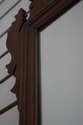 F73621: Flame Mahogany Chippendale Style Wall Mirr