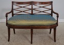 L73604: THEODORE ALEXANDER Mahogany Regency Cane S