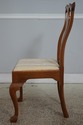 L73614: Set of 6 Bench Made Walnut Chippendale Din