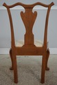 L73614: Set of 6 Bench Made Walnut Chippendale Din