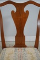 L73614: Set of 6 Bench Made Walnut Chippendale Din