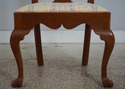 L73614: Set of 6 Bench Made Walnut Chippendale Din