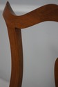 L73614: Set of 6 Bench Made Walnut Chippendale Din