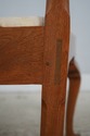 L73614: Set of 6 Bench Made Walnut Chippendale Din