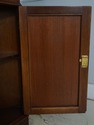 L73677: English Made Mahogany Inlaid Corner Cabine