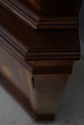 L73677: English Made Mahogany Inlaid Corner Cabine