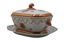LF73543: ANDREA BY SADEK Porcelain Soup Tureen & P